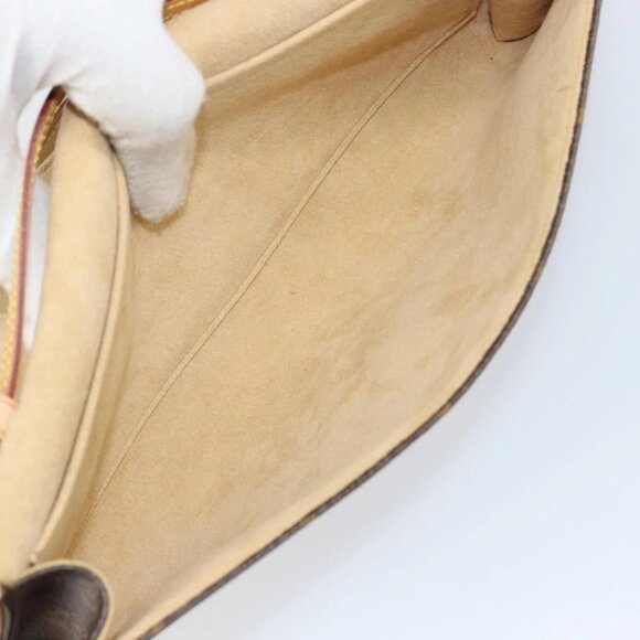 LOUIS VUITTON Monogram Pochette Twin GM Shoulder Bag M51852 LV Auth gh1026 - Picture 11 of 16